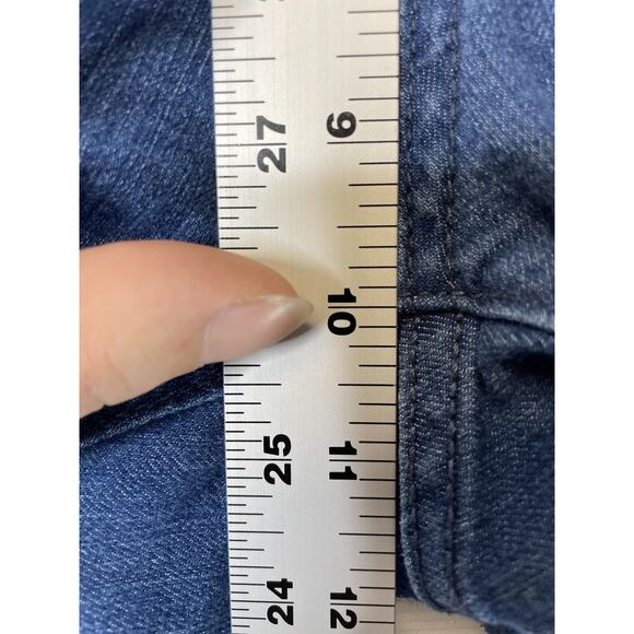 Old Navy Jeans Womens 12 Blue Super Skinny Medium Wash Stretch Denim Pockets - Picture 5 of 13